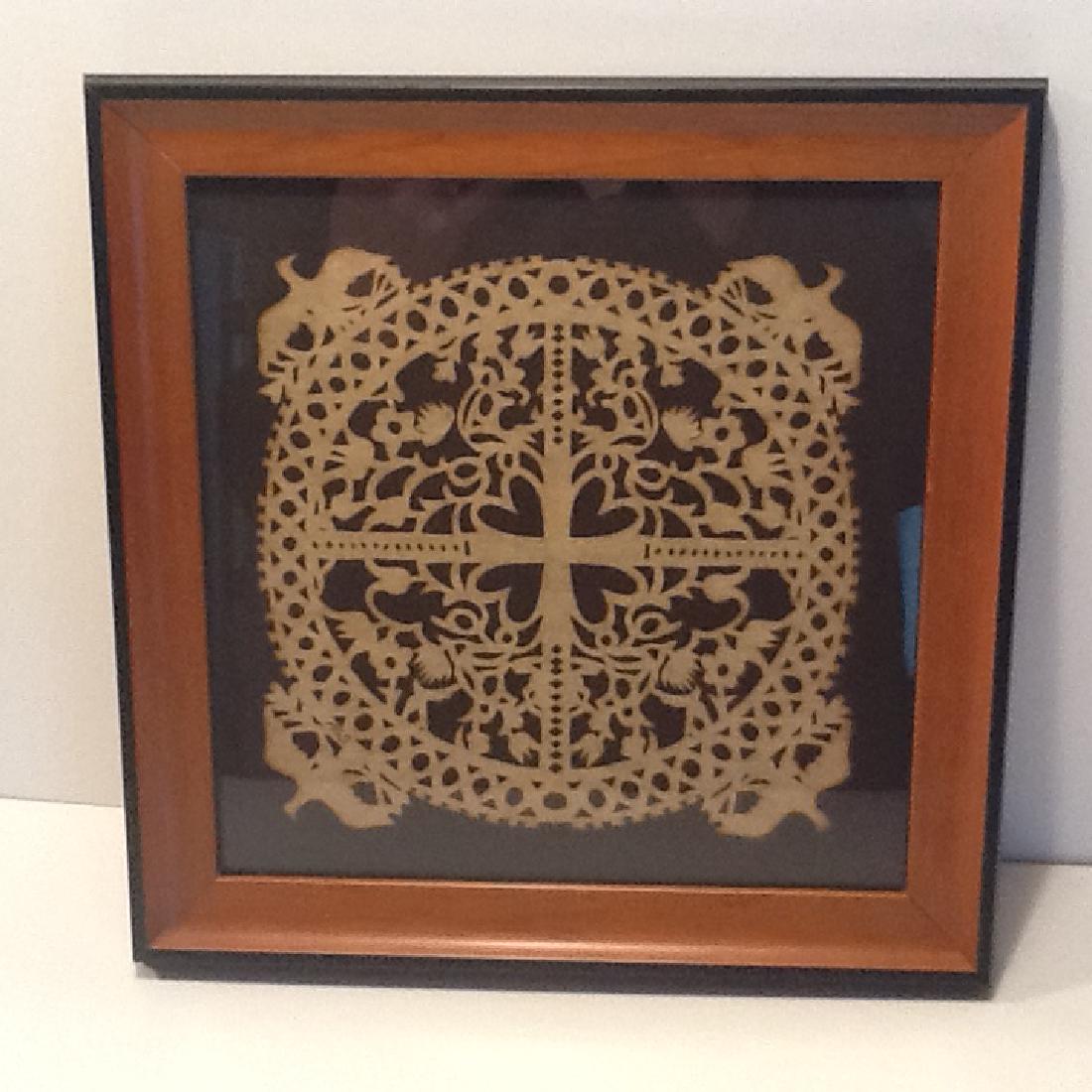 Scherenschnitte, Late 19th C (1 of 2)