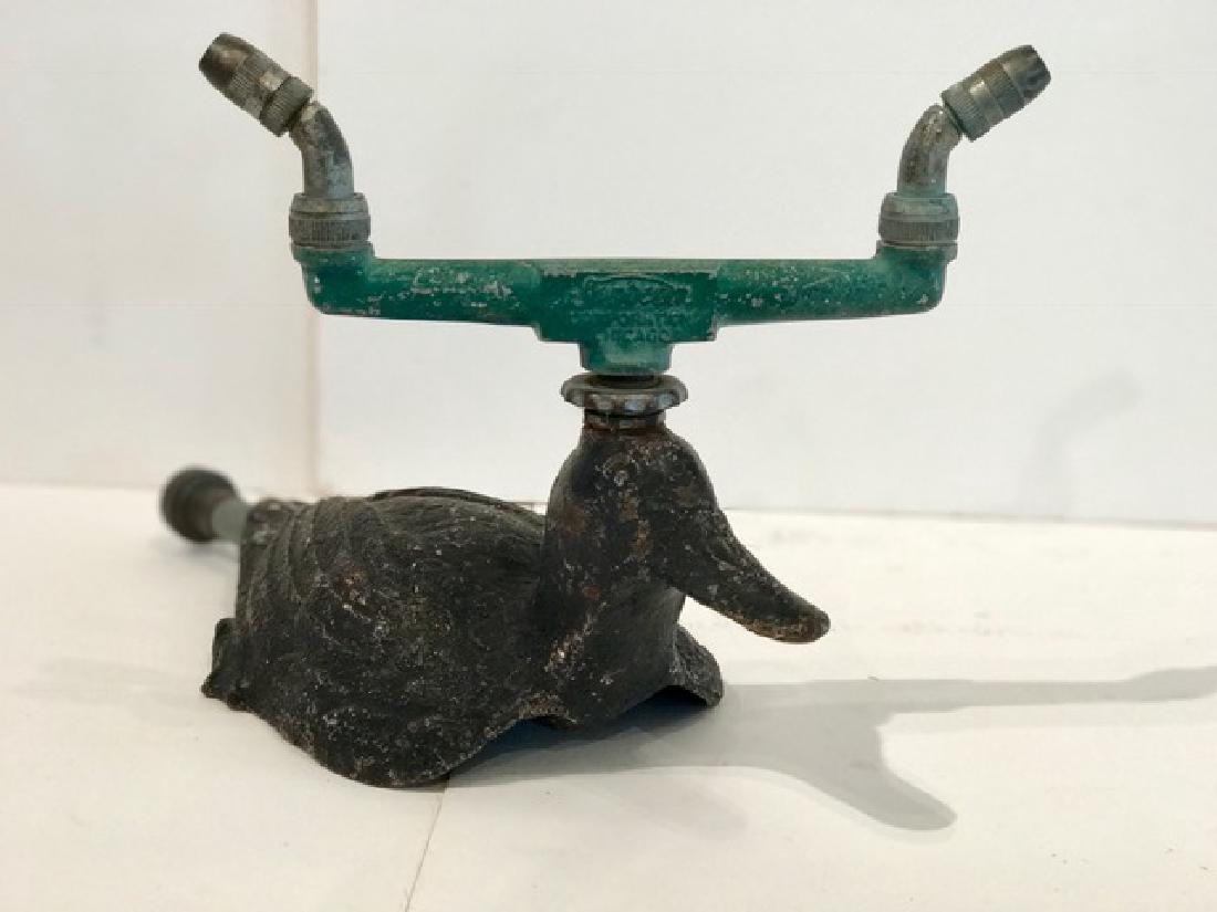 Iron Duck Figural Sprinkler, c 1930 (1 of 2)