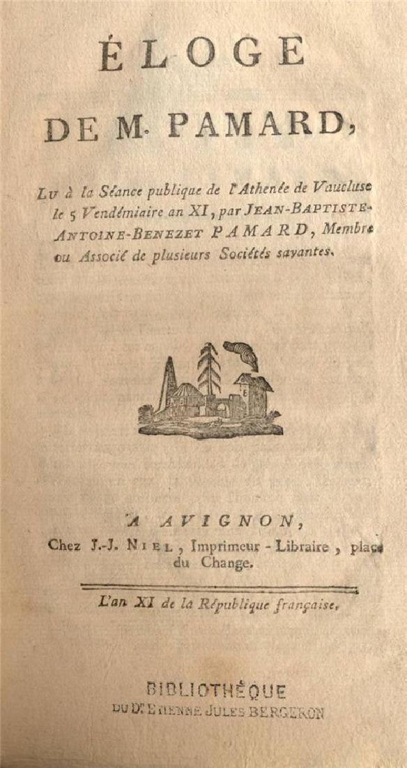 Antique French Medical Book, 1803 (1 of 3)