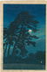 Hasui Kawase: Full Moon at Megome