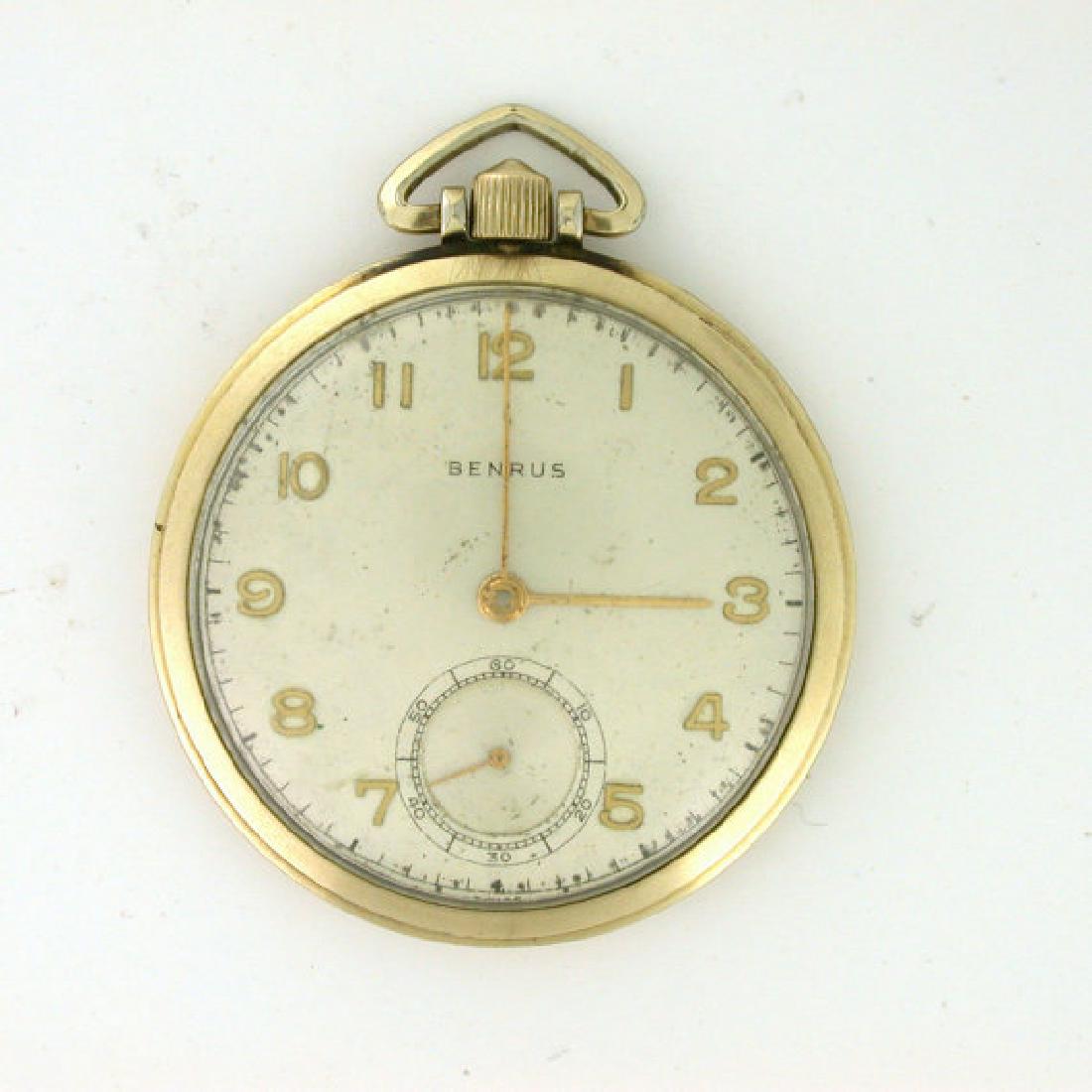 Benrus top pocket watch