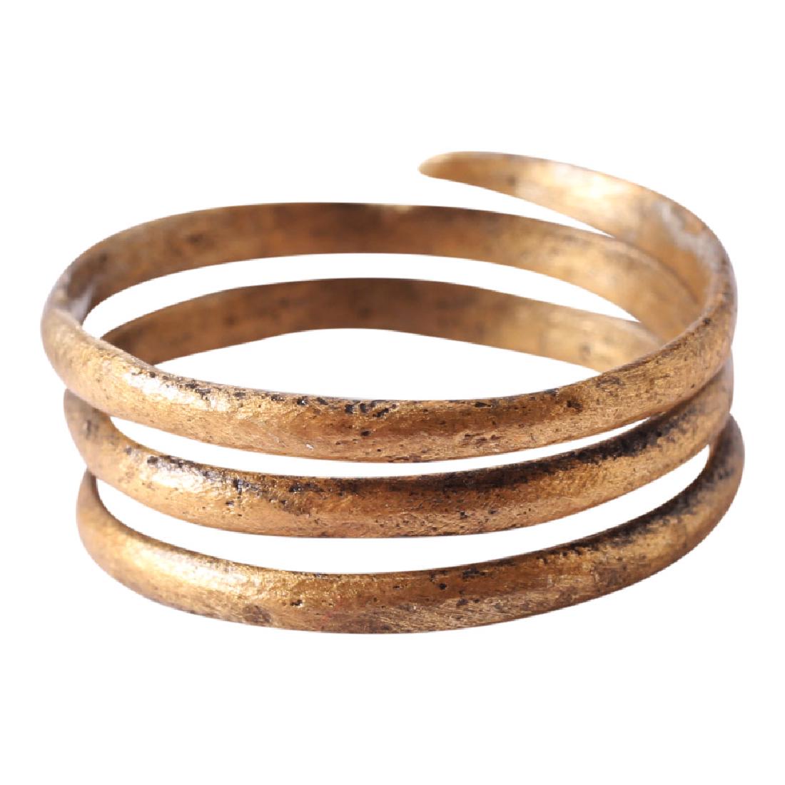 Viking Warrior's Coil Ring, 10th Century (1 of 3)