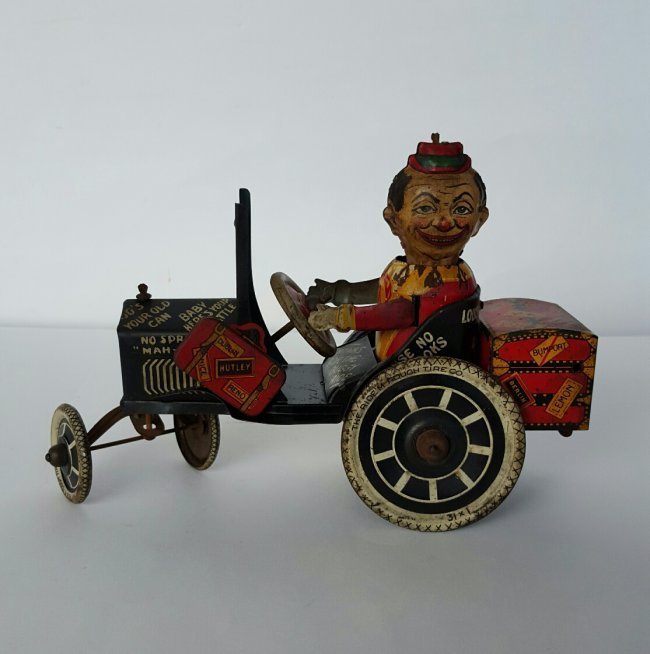 Louis Marx Funny Fliver Tin Wind Up Toy, 1930 (1 of 4)