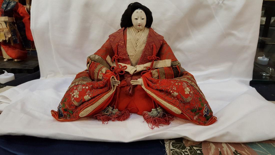 Edo Period Ningyo Empress Doll (1 of 2)
