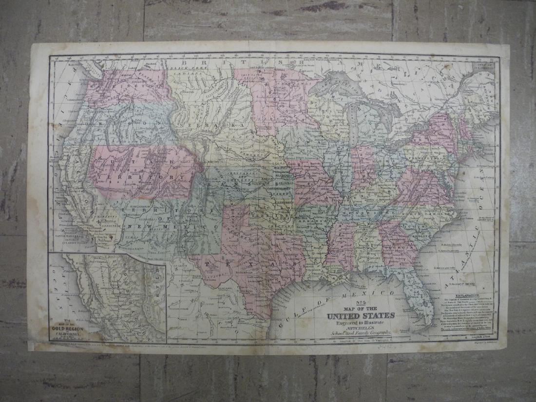 Mitchell: Map of the United States (1 of 1)