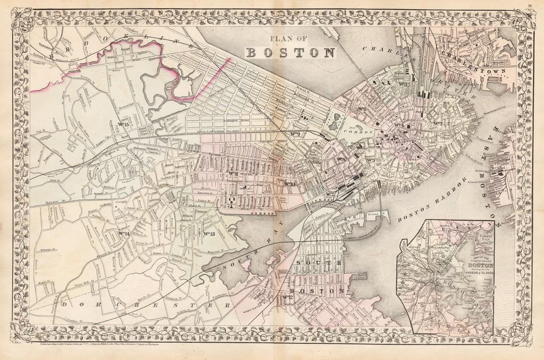 Mitchell: Plan of Boston (1 of 1)