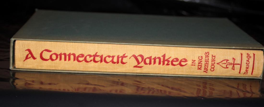 Mark Twain: A Connecticut Yankee, 1948 Heritage Press (1 of 6)