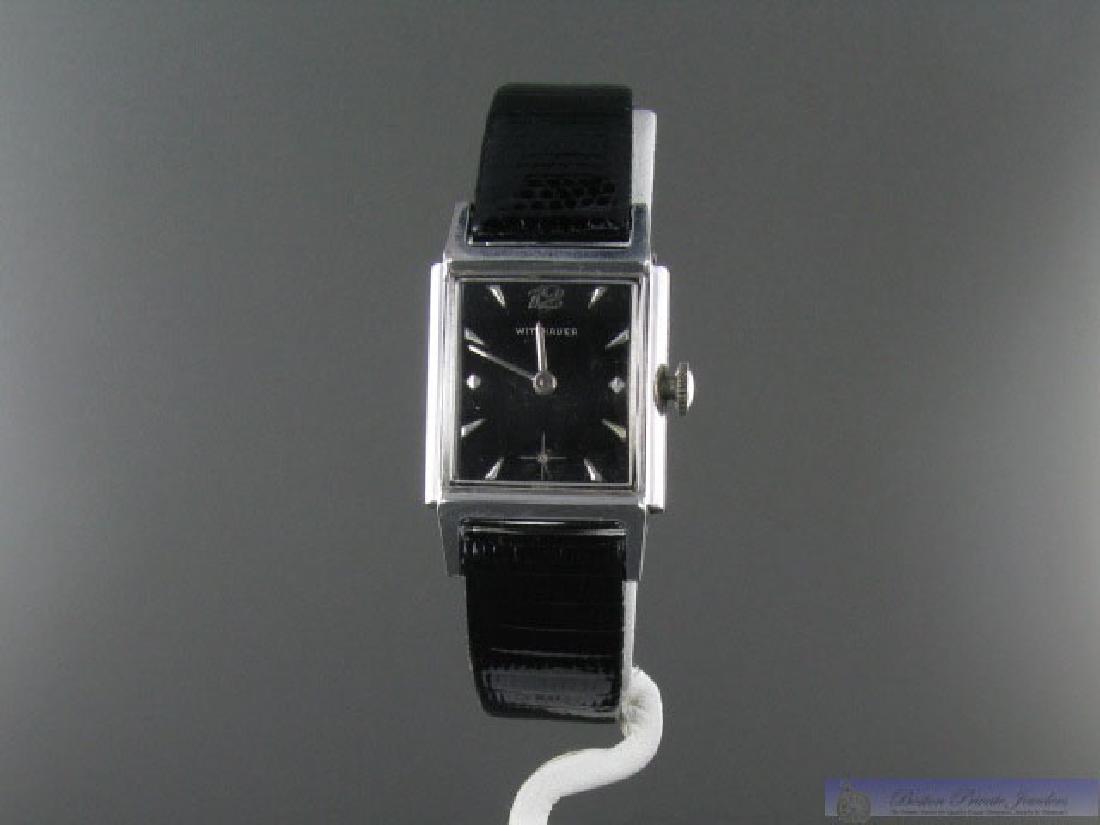 Vintage Wittnauer Gold Filled WristWatch: Watch: Mens or Ladies Vintage Gold Filled Wittnauer WristWatch Manufacturer: Wittnauer Condition: Excellent Model: Tank Size: 38mm x 25mm Movement: 17j; 84/1 Revue Serial Number: 13,638 Case: Gold Fil