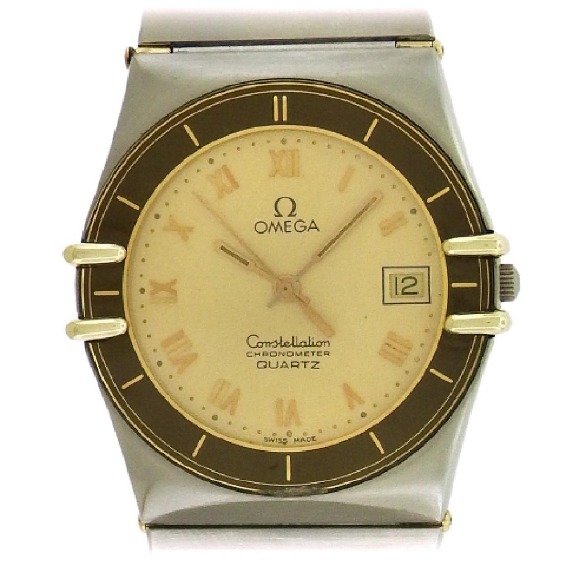 Omega Constellation 18K Gold Quartz Watch (1 of 2)