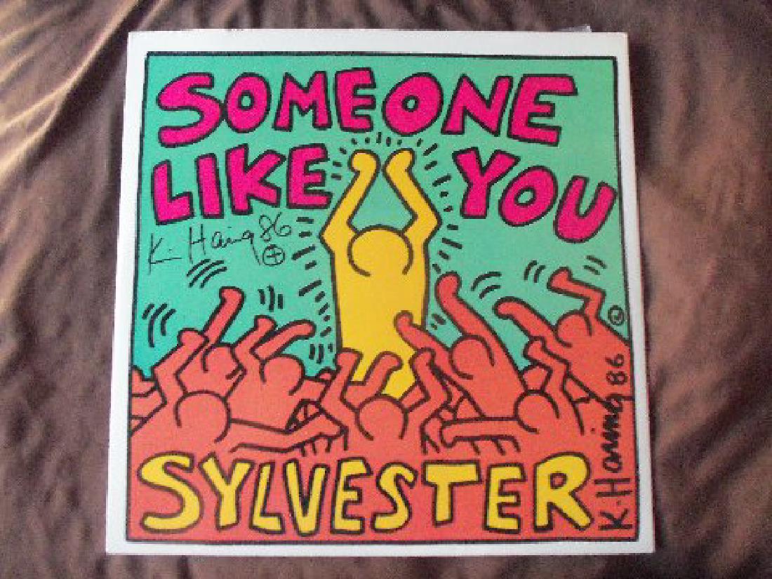 Keith Haring - Sylvester: Someone Like You LP, signed (1 of 4)
