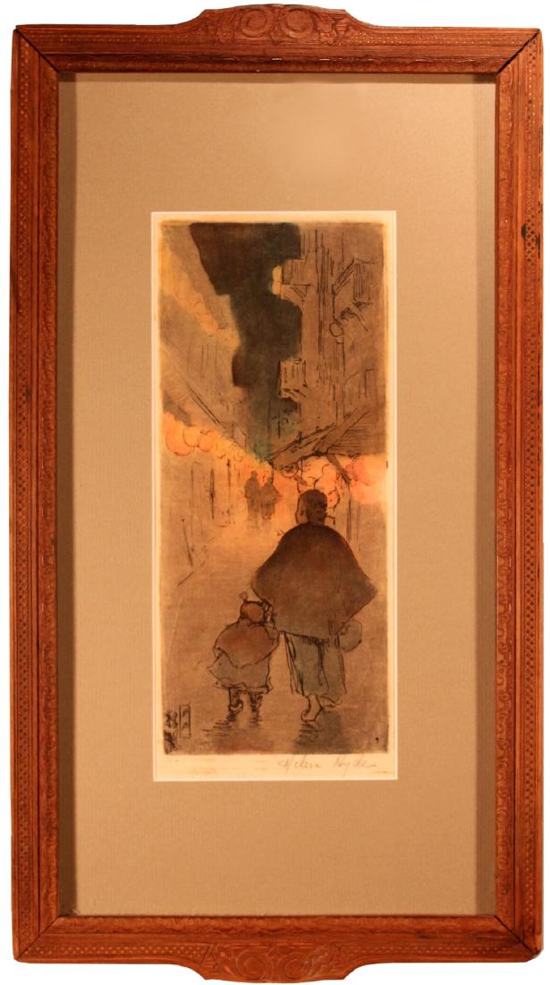 Helen Hyde: An Alley in Chinatown (1 of 4)