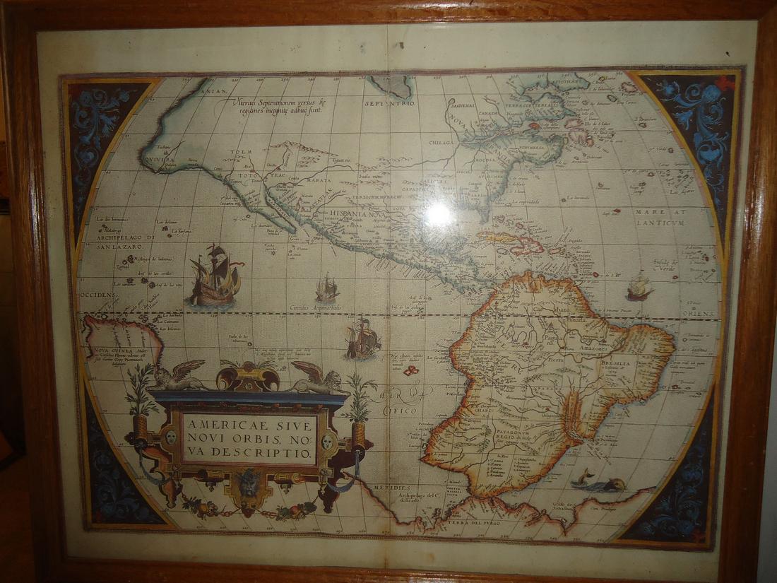 America Sive Nuvi Orbis Map (1 of 2)