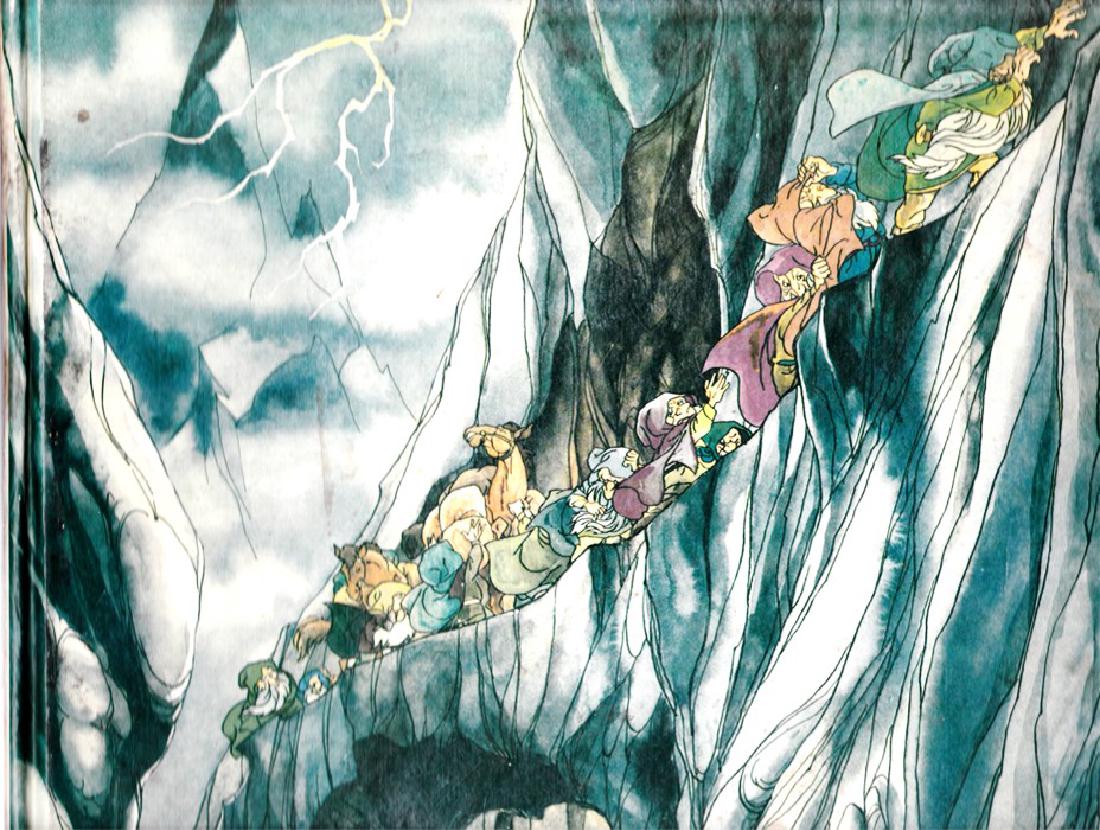 The Hobbit, There & Back Again, Tolkien (1 of 6)