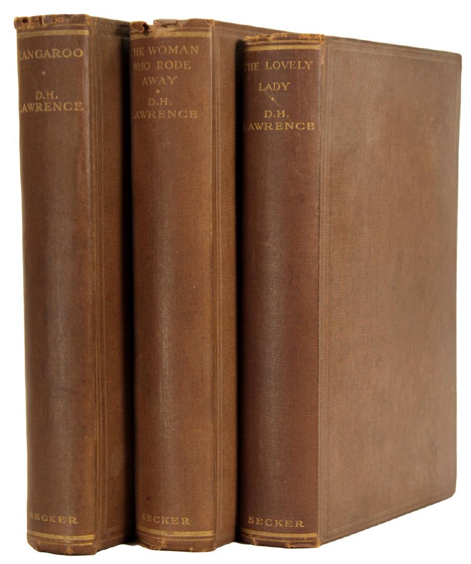 Lot of 3 D.H. Lawrence First Editions (1 of 9)