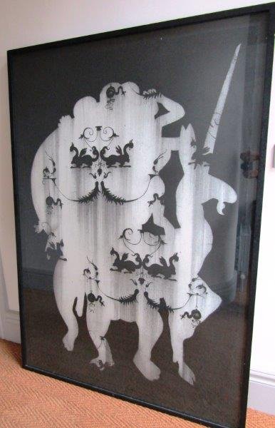 Alice Maher The Night Garden Deeply Rubbed Charcoal on: Alice Maher The Night Garden Deeply Rubbed Charcoal on Paper 6ft High x 40 Inches Wide Approximately Exhibited Royal Hibernian Academy 2007