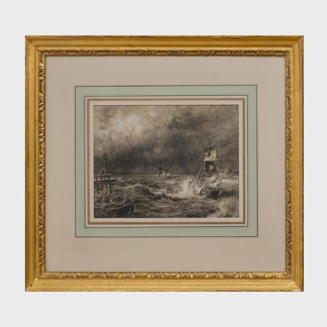 Attributed to Hermann Herzog (1832 - 1932): A Dutch (1 of 5)