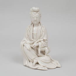 Chinese Dehua Porcelain Figure of Guanyin