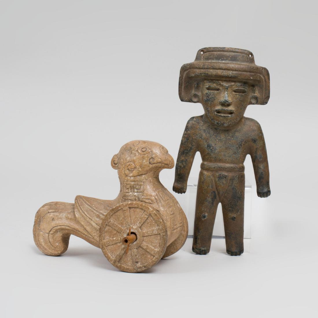 Han Style Carved Stone Figure of a Stylized Bird on (1 of 8)