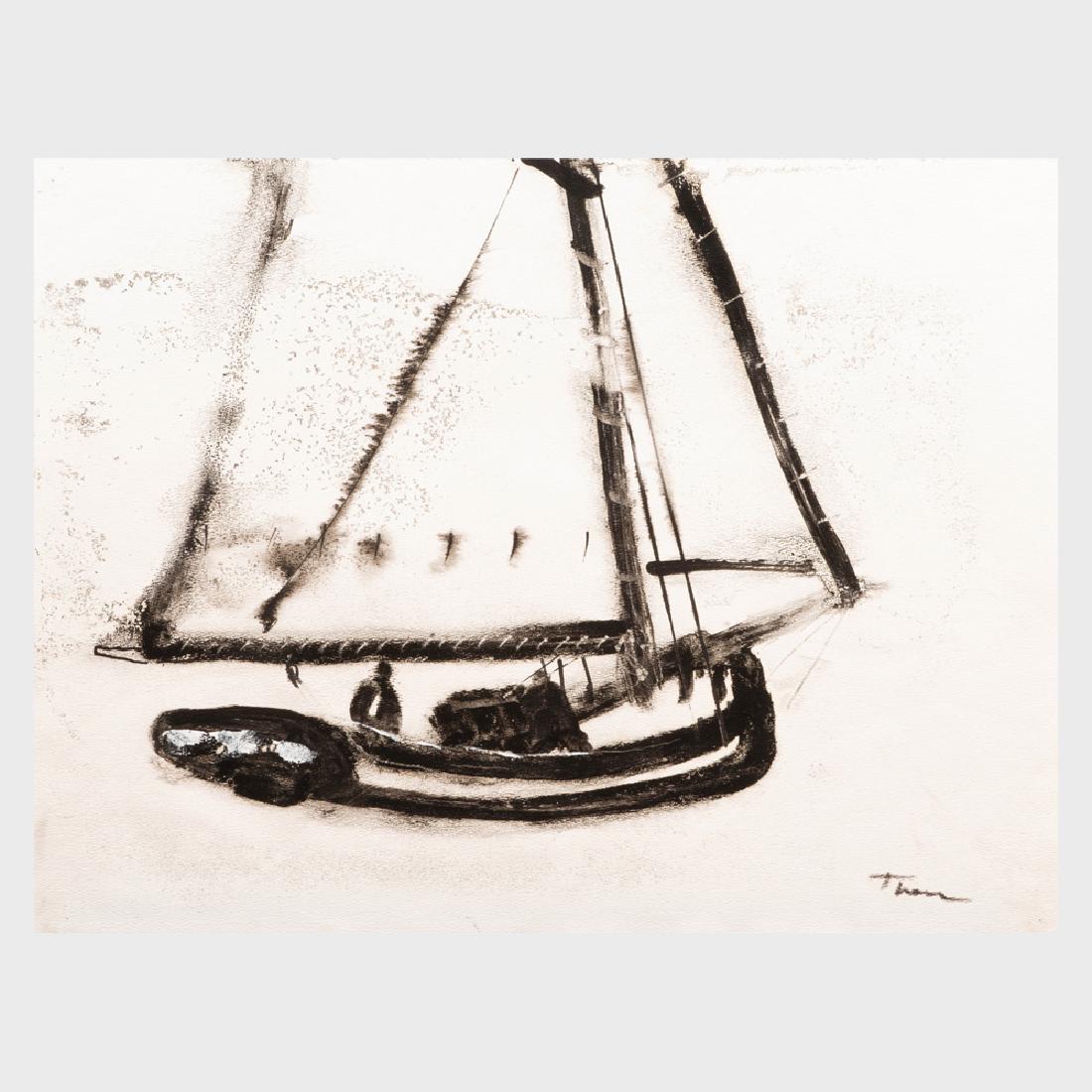 William Thon (1906-2000): The Orchard in Winter; Put to (1 of 9)