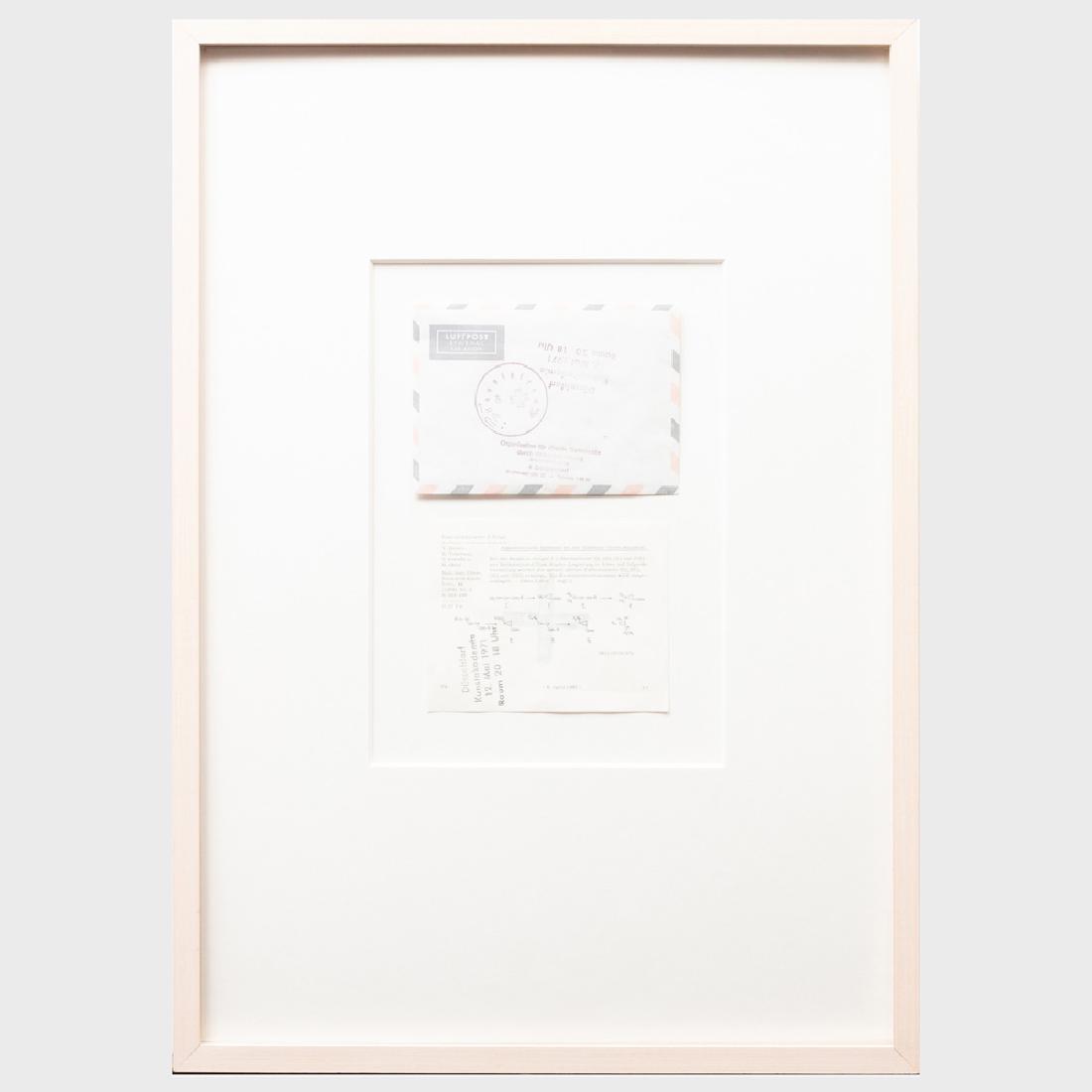 Joseph Beuys (1921-1986): Airmail (1 of 4)