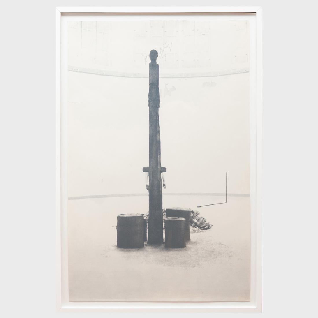 Joseph Beuys (1921-1986): Tramstop (1 of 3)