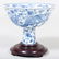 Chinese Porcelain Blue and White Stem Cup - 2