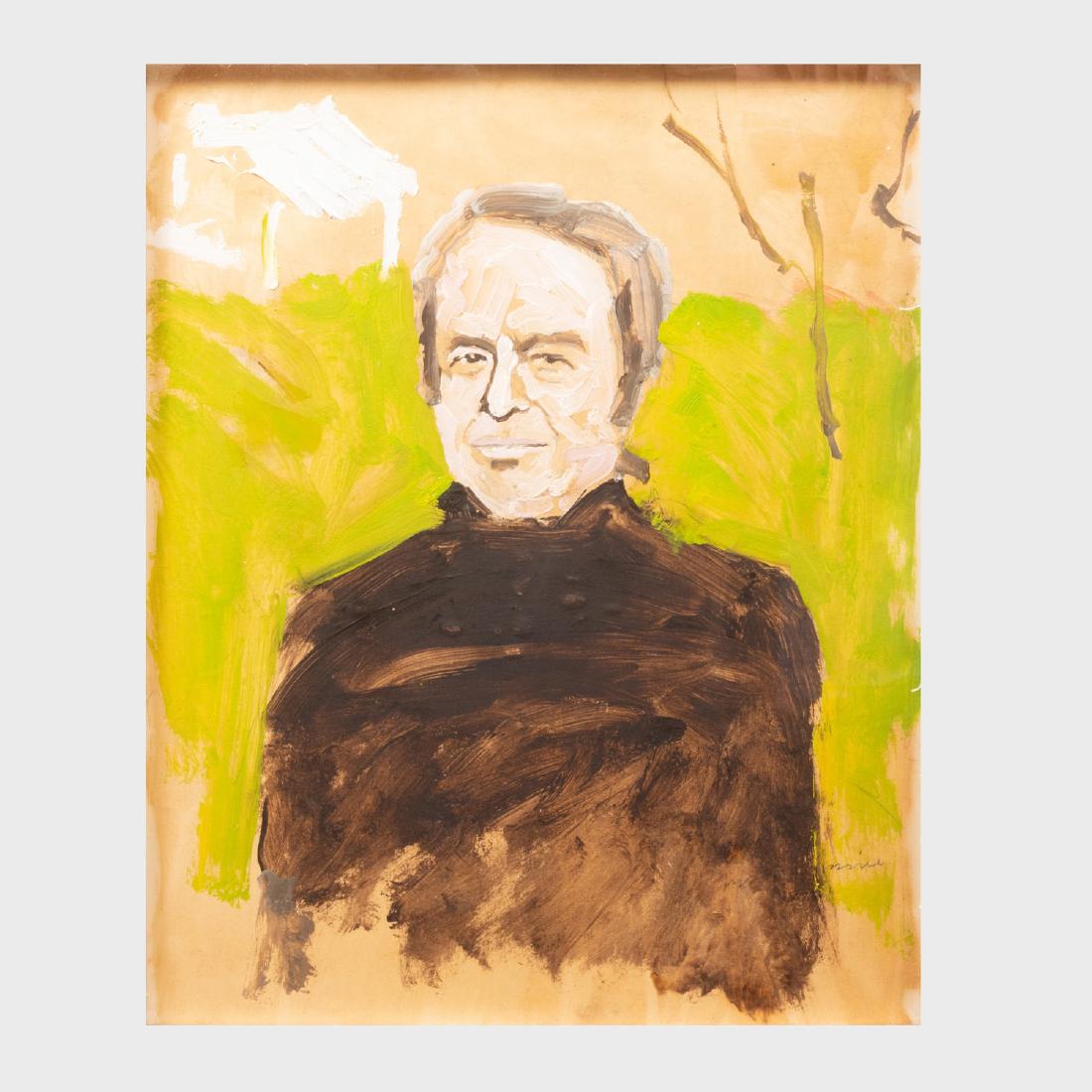 John MacWhinnie (b. 1945): Study of Dr. Weitzen: John MacWhinnie (b. 1945): Study of Dr. Weitzen