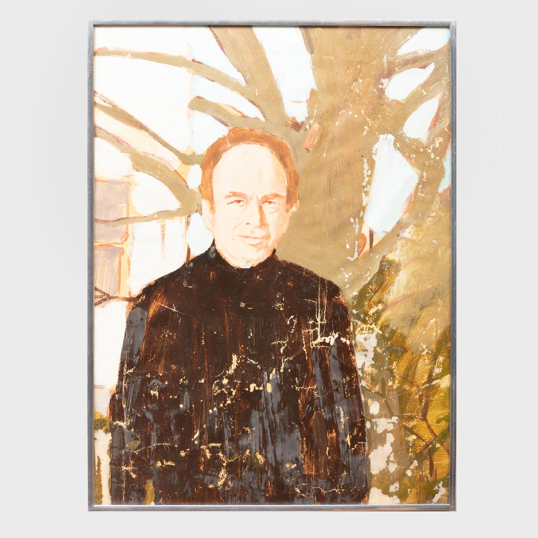John MacWhinnie (b. 1945): Portrait of Dr. Weitzen: John MacWhinnie (b. 1945): Portrait of Dr. Weitzen