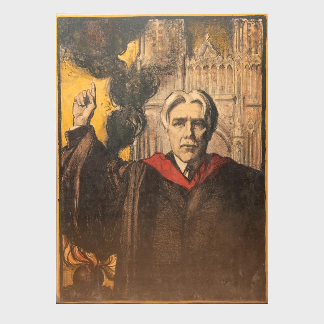 Albert Sterner (1863-1946): Professor John Dewey: Albert Sterner (1863-1946): Professor John Dewey