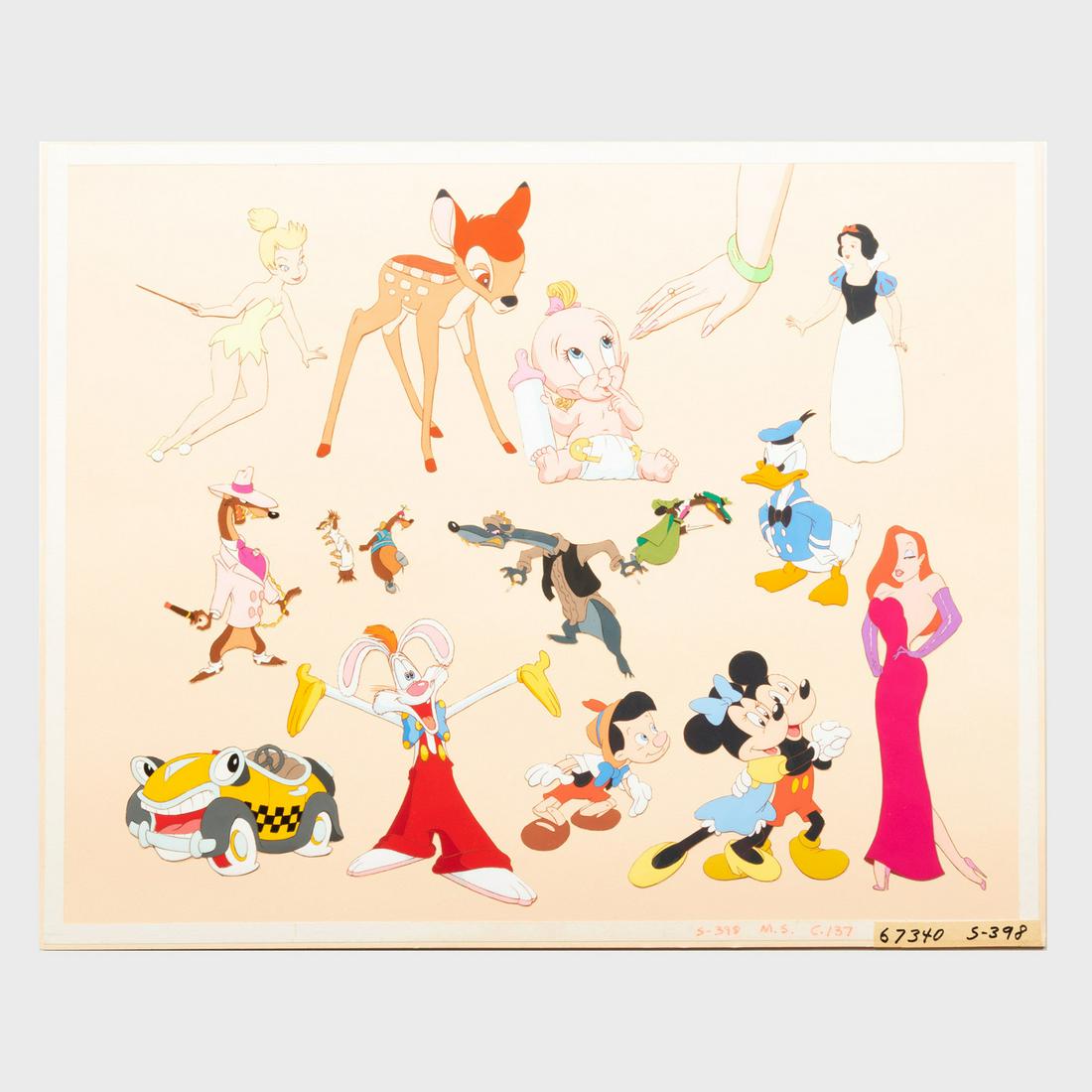 Walt Disney Studios: Collage of Toons (1 of 7)