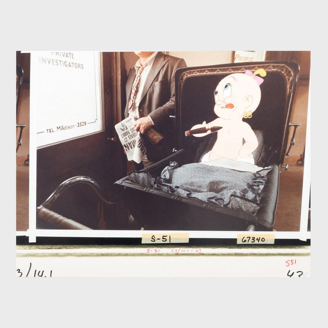 Walt Disney Studios: Baby Herman and Eddie Valiant (1 of 4)