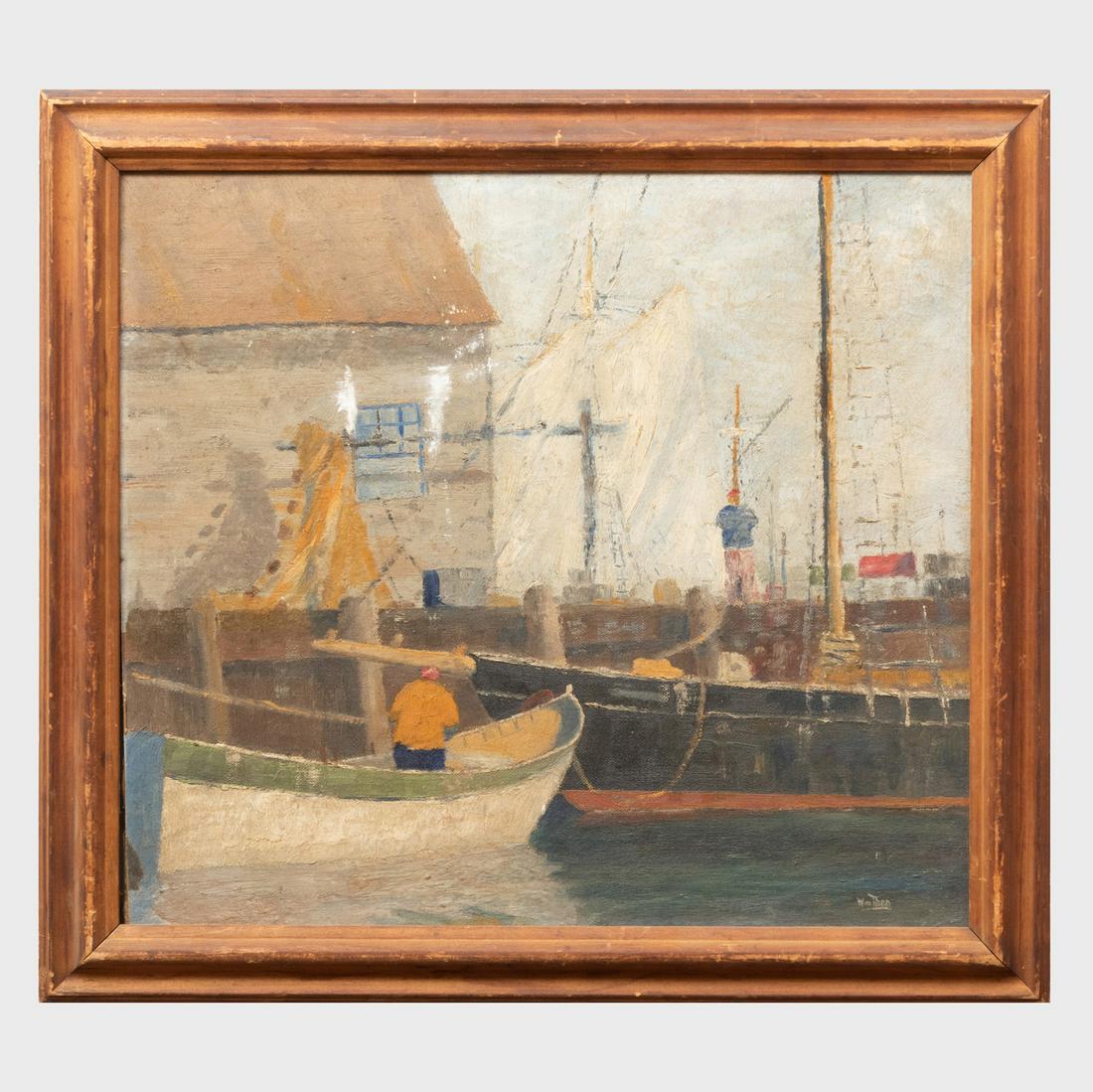 William Thon (1906-2000): Morning Gloucester (1 of 7)