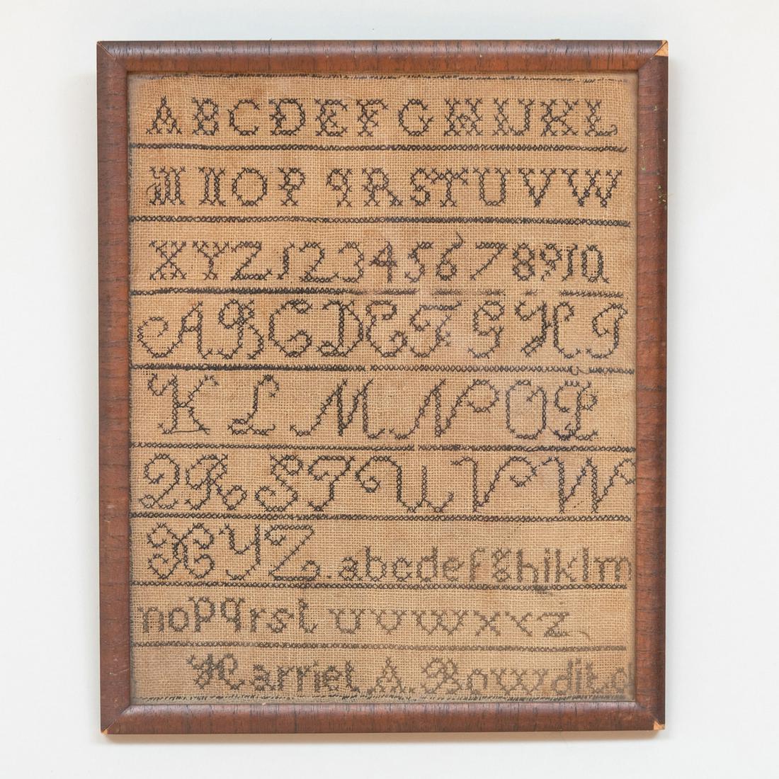 Needlework Still Life and a Sampler (1 of 4)