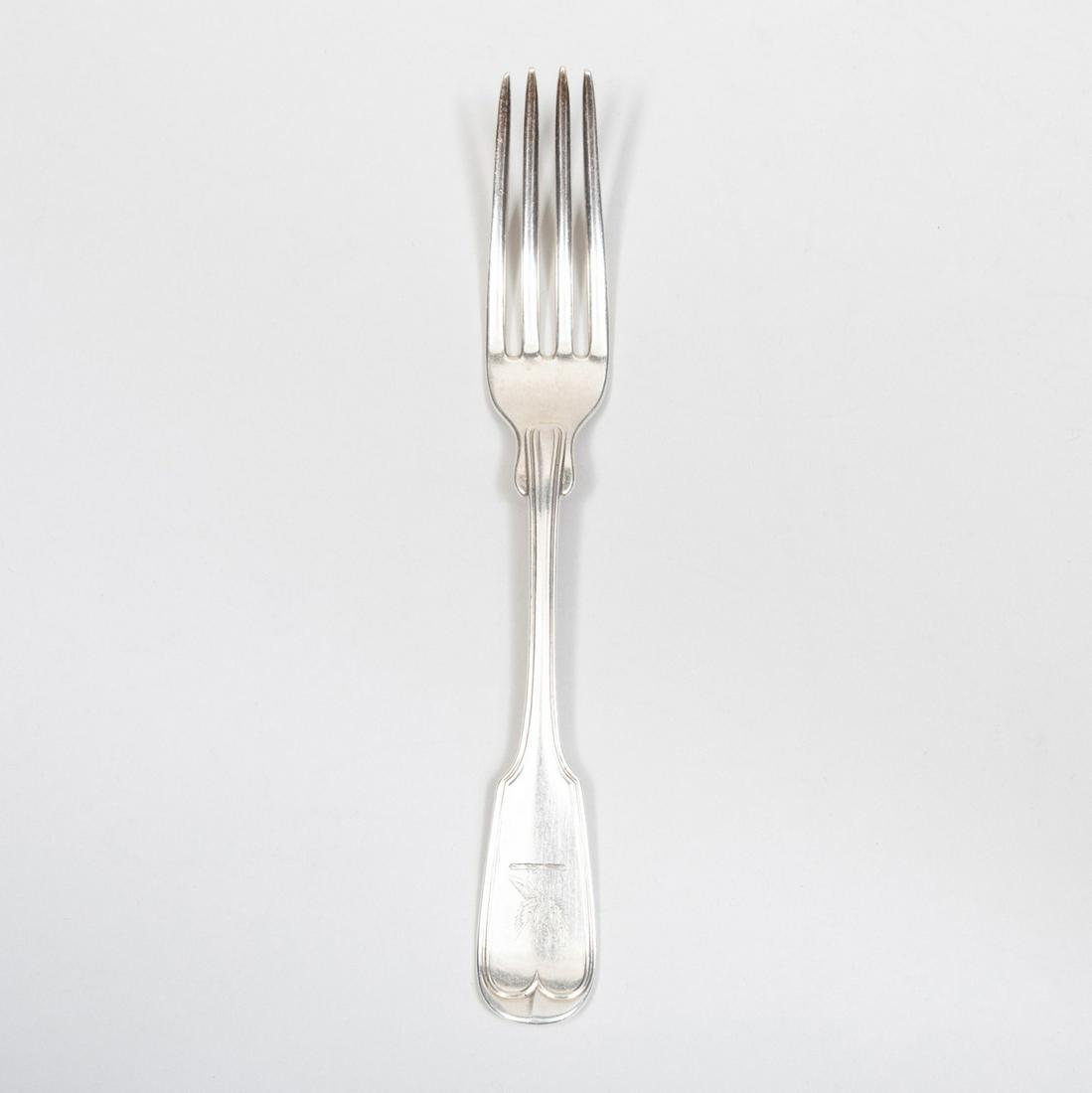 Sixteen William Gale & Son Silver Forks (1 of 3)
