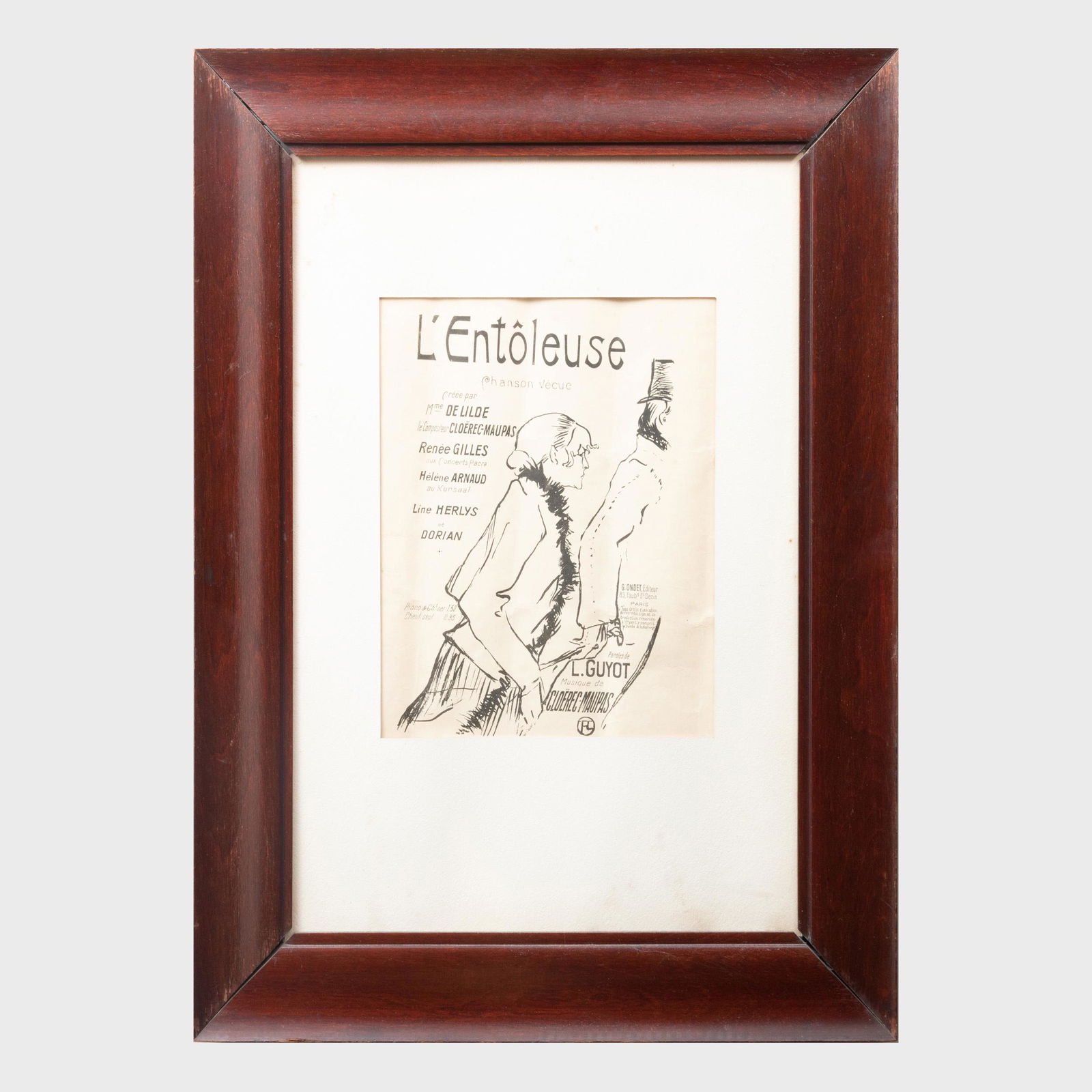 Henri de Toulouse-Lautrec (1864 - 1901): L'Entôleuse (1 of 3)