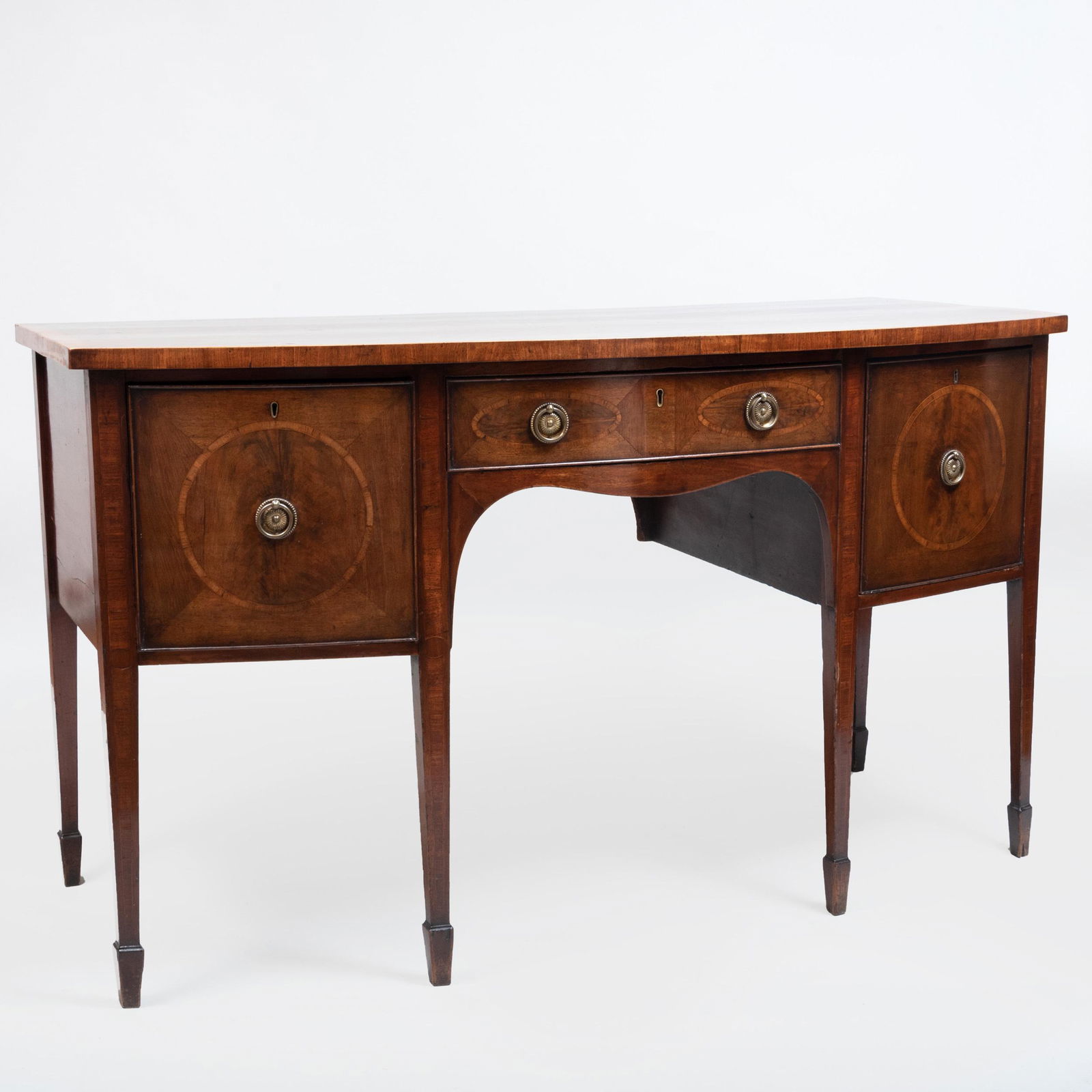 George III Inlaid Mahogany Sideboard (1 of 7)