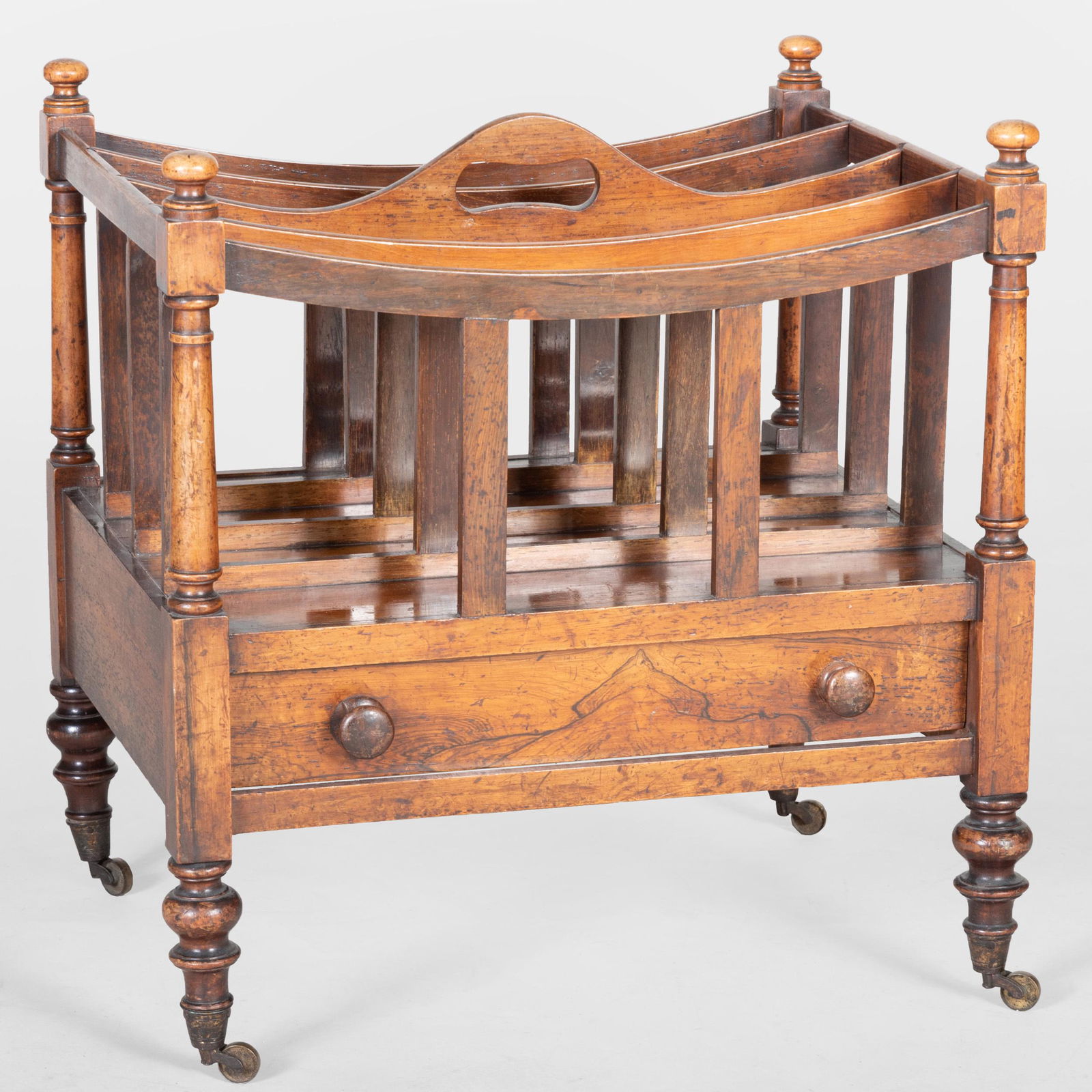 George III Style Stained Oak Canterbury (1 of 7)