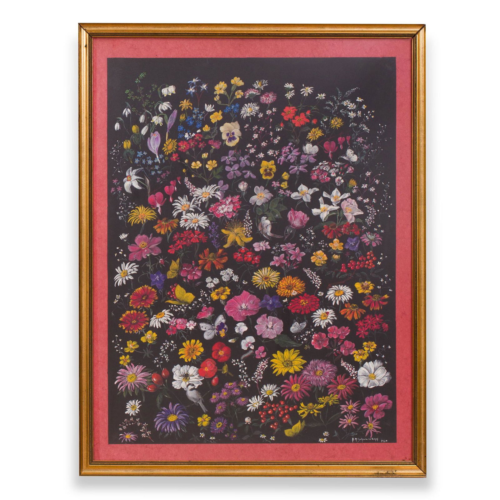 20th Century School: Four Botanical Drawings (1 of 12)