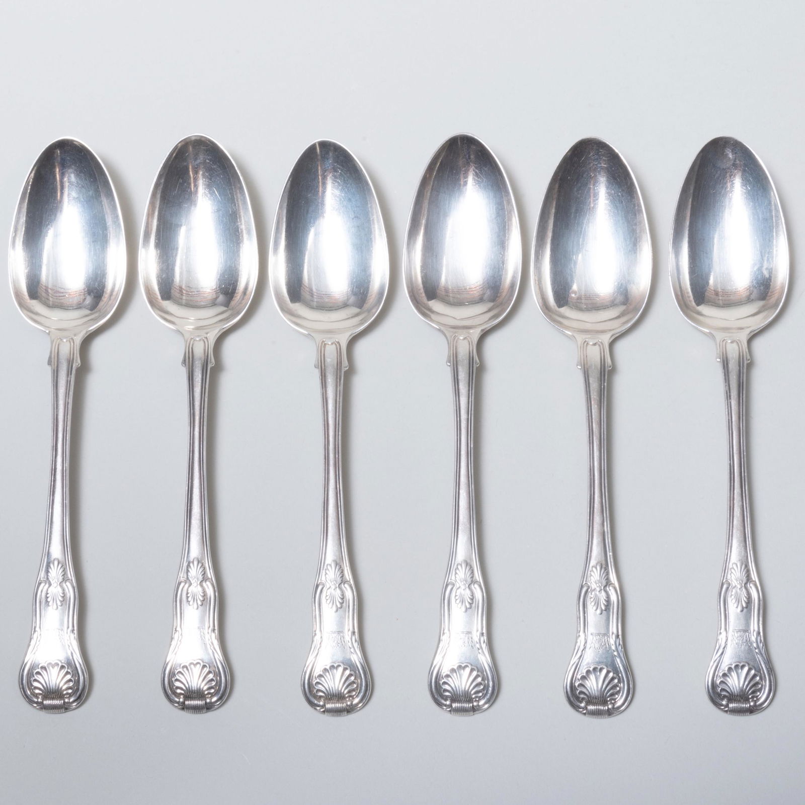 Set of Six George IV Table Spoons (1 of 3)
