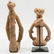Two Bankoni Terracotta Seated Figures, Mali - 3