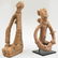 Two Bankoni Terracotta Seated Figures, Mali - 5