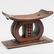 Ashanti Carved Hardwood Stool, Ghana