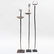 Two Bamana Iron Ceremonial Oil Lamps with a Bamana Iron - 2