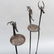 Two Bamana Iron Ceremonial Oil Lamps with a Bamana Iron - 6