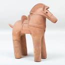 Large Japanese Haniwa Figure of a Horse, Late Kofun