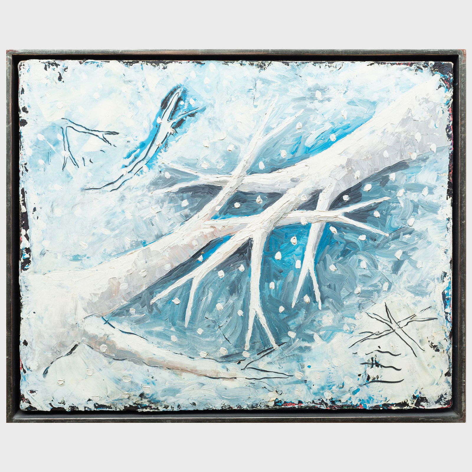 Louisa Chase (1951-2016): Untitled: Louisa Chase (1951-2016): Untitled Oil on canvas, 2002, signed 'Louisa Chase' and dated on the reverse. 16 x 20 in., 17 1/4 x 21 1/4 in. (frame). Property from the Estate of Martin and Faith-Dorian Wr