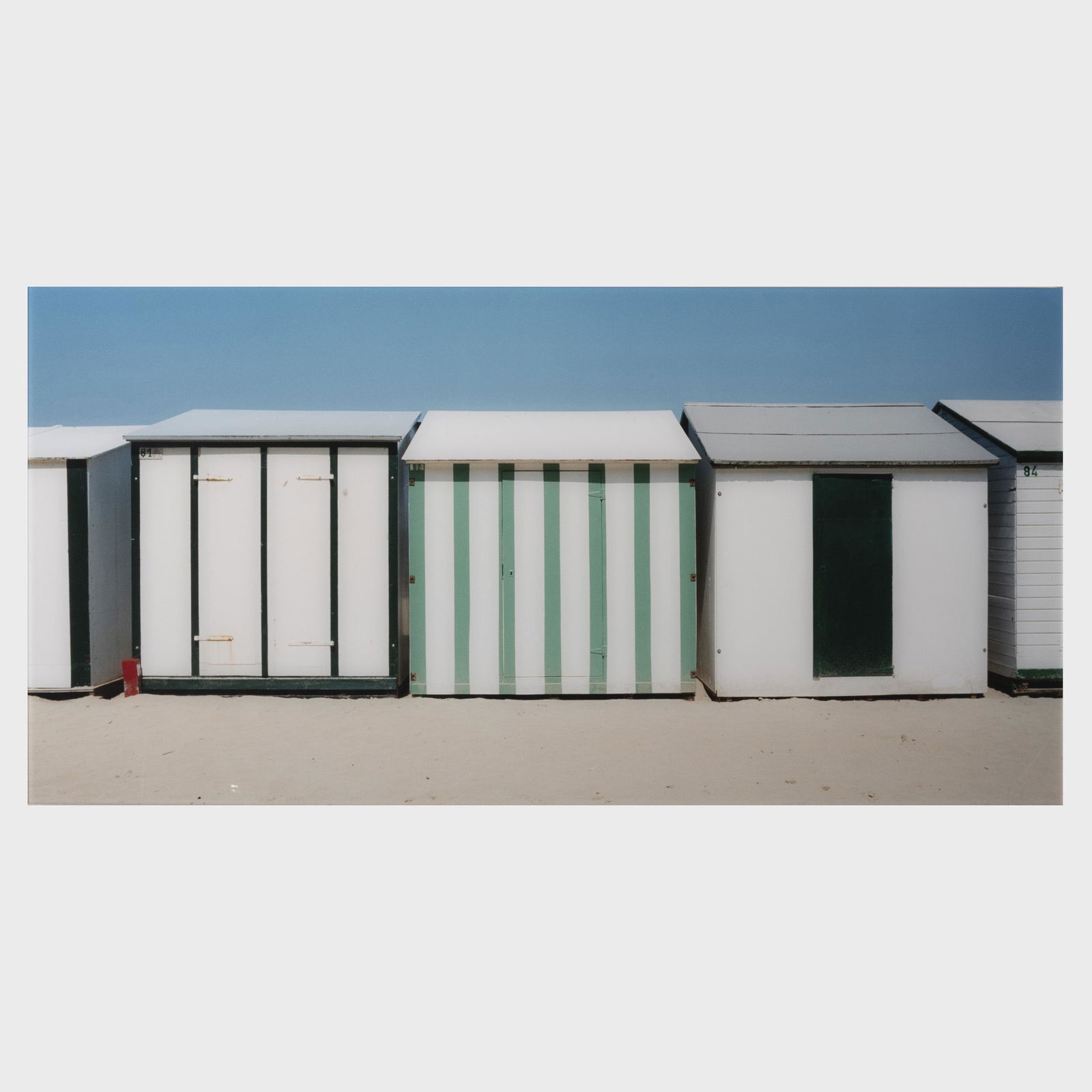 Götz Diergarten (b. 1972): De Haan I: Götz Diergarten (b. 1972): De Haan I Chromogenic print mounted in Plexiglas, 2004, signed, titled, dated and numbered 7/8 on the reverse, with label from the artist. 19 1/2 x 39 in., unframed.
