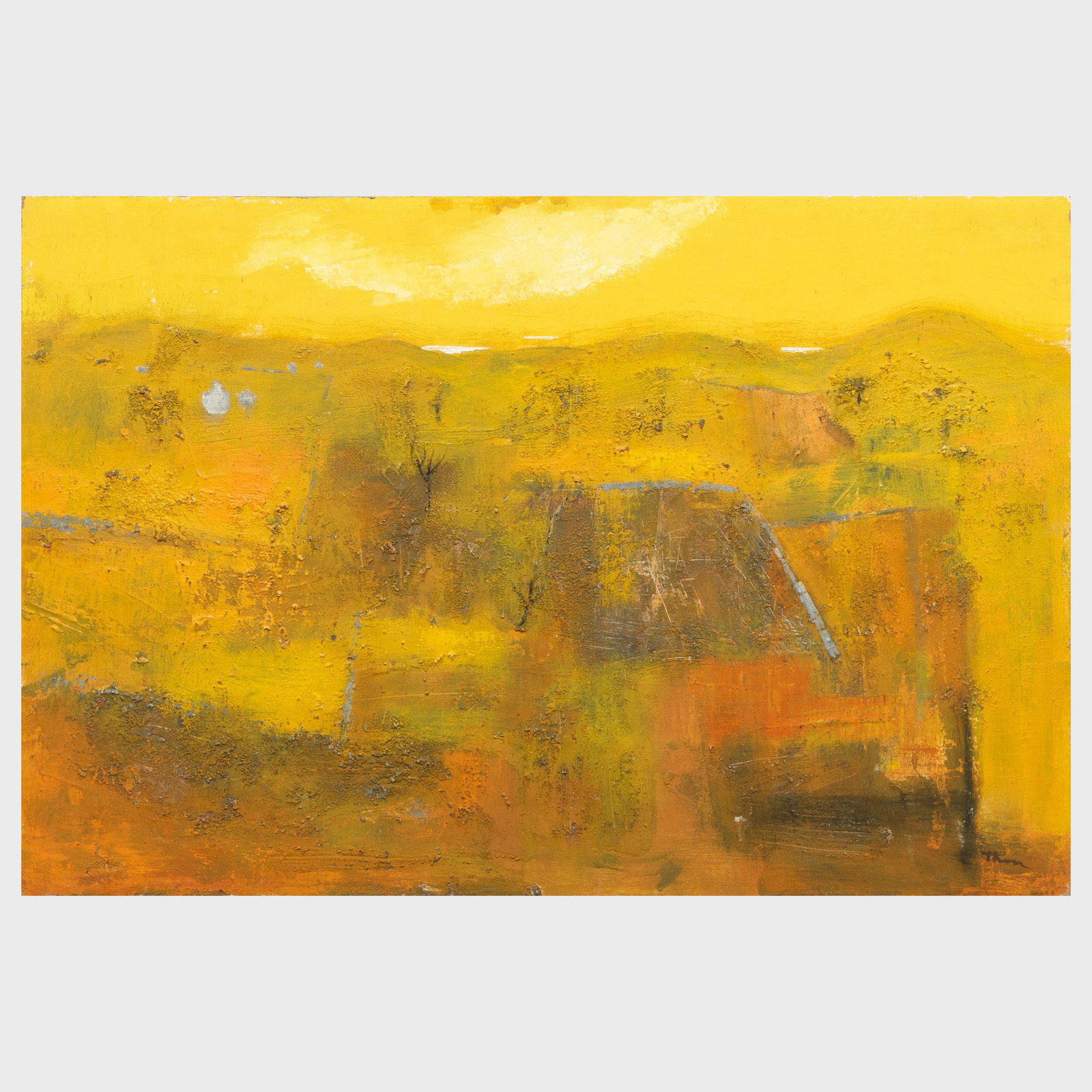 William Thon (1906-2000): Connemara Sunset: William Thon (1906-2000): Connemara Sunset Oil on masonite, signed 'Thon' lower right, with label from Caldbeck Gallery, Rockland, ME. 20 x 30 in., unframed. Estate of the artist.