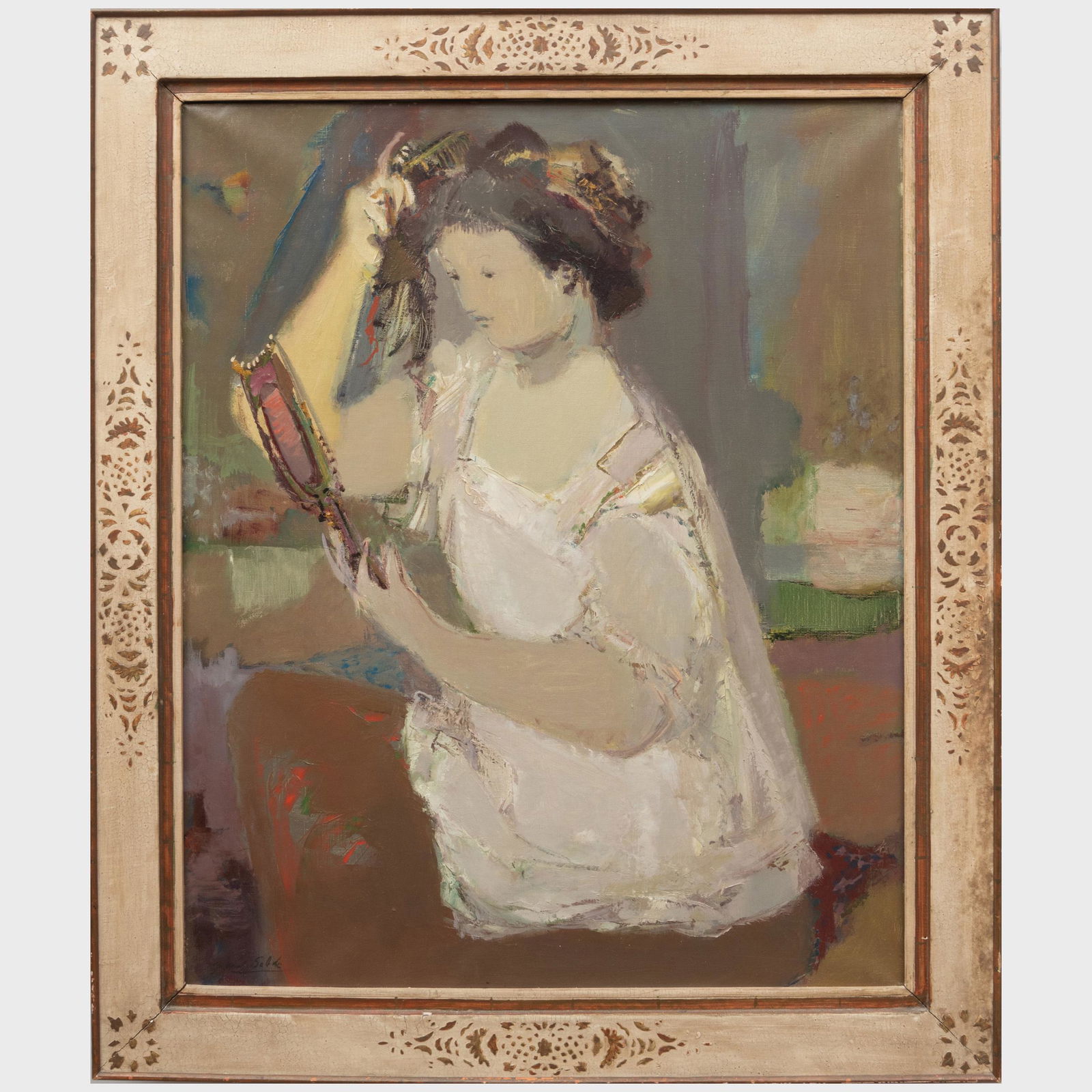 Raul Soldi (1905-1994): Mujer ant el espejo (1 of 5)