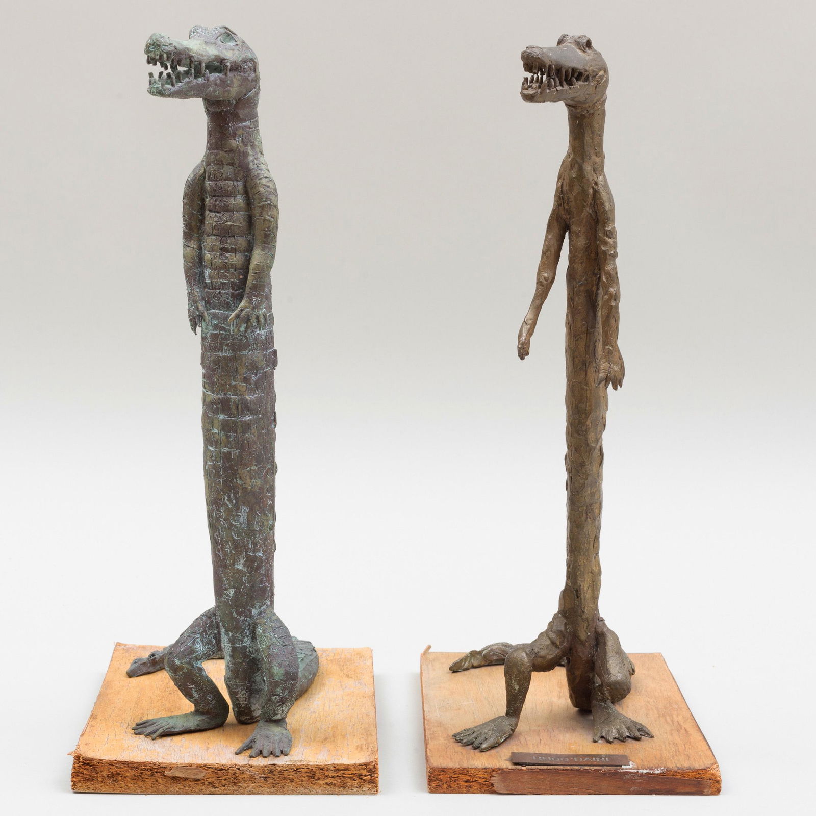 Hugo Daini (1919-1976): Alligators: Two Works (1 of 6)